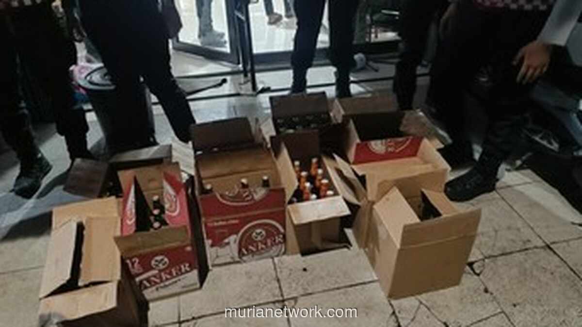 Razia Gabungan di Bogor Amankan 124 Botol Miras Selama Ramadan