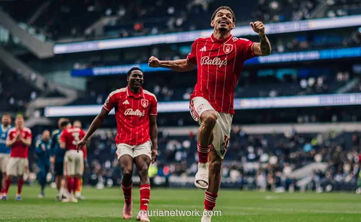 Tottenham Tersungkur 0-3 dari Nottingham Forest di Kandang Sendiri