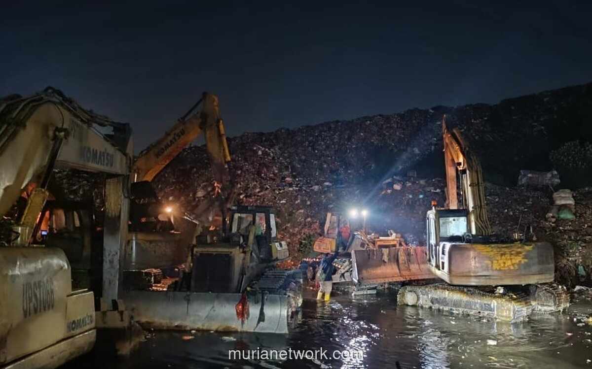 Longsor di TPST Bantargebang Tewaskan Empat Orang, Dua Selamat