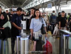 Arus Balik di Daop 1 Jakarta Masih Dominasi Kedatangan, Capai 52 Ribu Penumpang