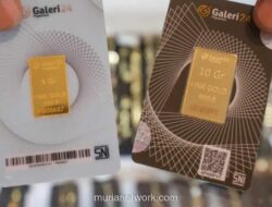 Harga Emas Batangan di Pegadaian Naik, Tembus Rp3,1 Juta per Gram