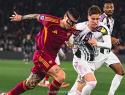 Juventus Bangkit dari Ketertinggalan, Imbangi AS Roma 3-3 di Olimpico
