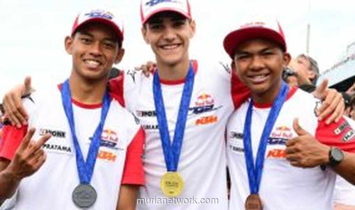 Veda Ega Pratama Ukir Posisi Kelas Moto3 Thailand di Buriram