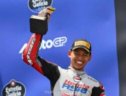 Veda Ega Pratama Raih Podium Moto3 Brasil, Naik ke Peringkat Ketiga Klasemen