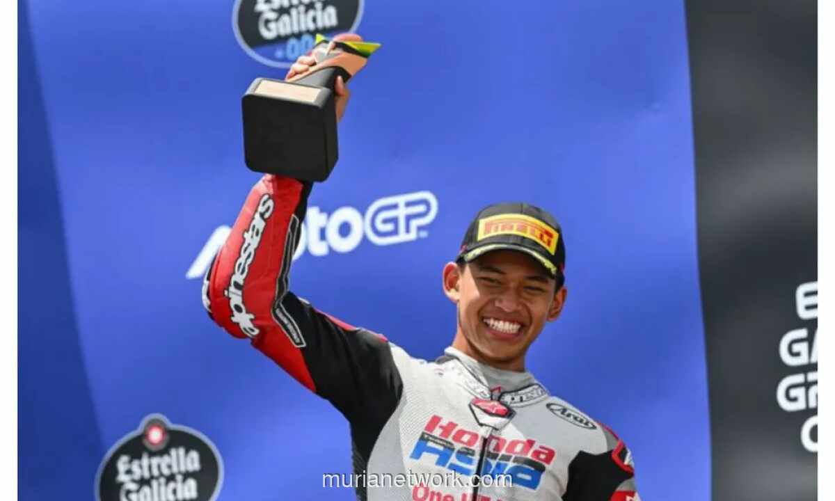 Veda Ega Pratama Raih Podium Moto3 Brasil, Naik ke Peringkat Ketiga Klasemen