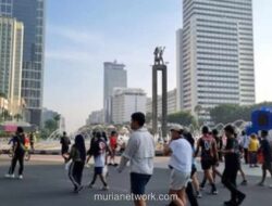 Warga Jakarta Ramai-Ramai Bakar Kalori di CFD Usai Libur Lebaran