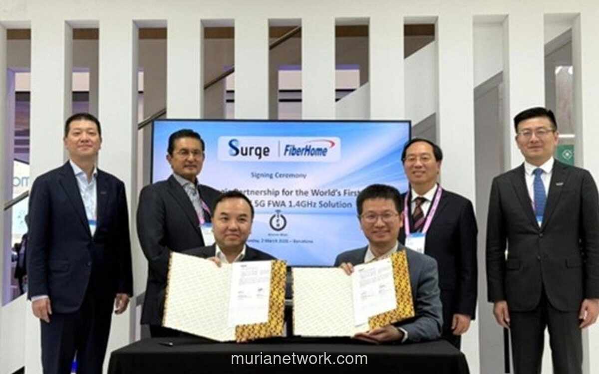 Surge Gandeng FiberHome dan Baicells untuk Percepat Jaringan 5G FWA 1,4 GHz di Indonesia