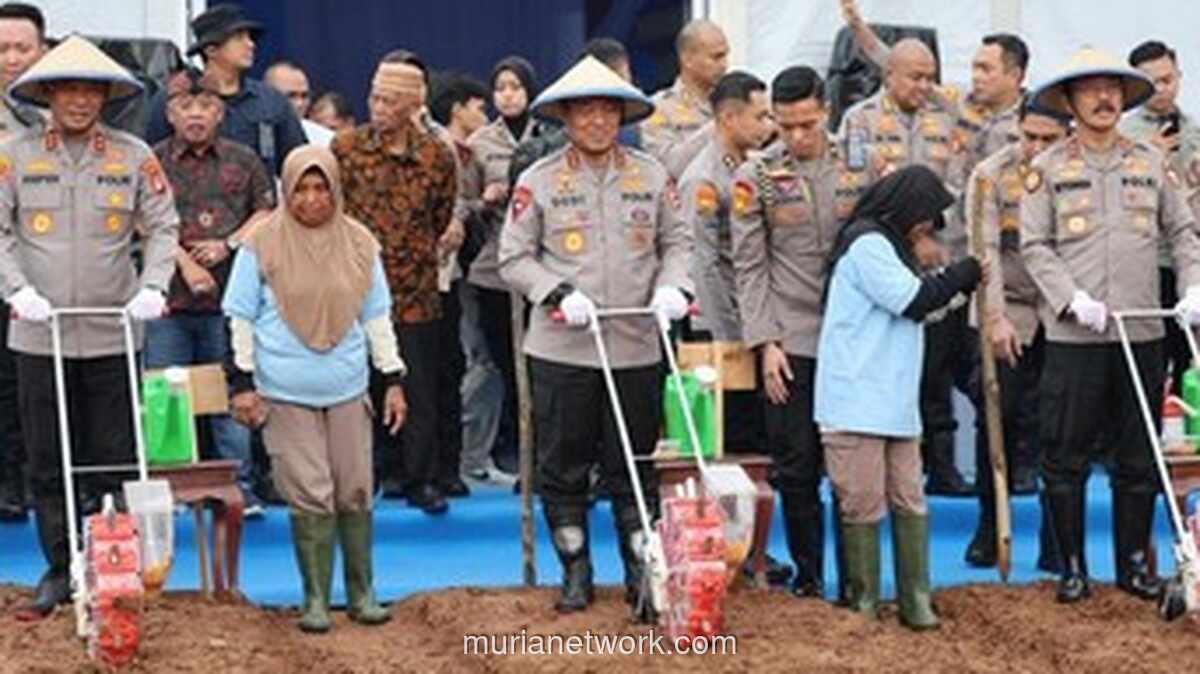 Polri Tanam Jagung Serentak di Seluruh Indonesia untuk Dukung Ketahanan Pangan
