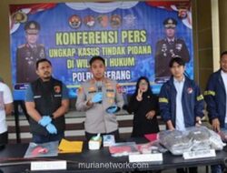 Polres Serang Bekuk Dua Kelompok Curanmor Bersenpi, Motor Curian Dikirim ke Karawang dan Lampung