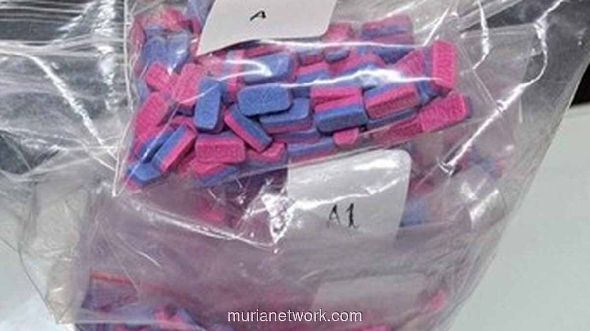 Polres Jaksel Gagalkan Jaringan Narkoba Prancis-Jakarta, 2.700 Pil Ekstasi Marvel Diamankan