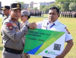 268 Personel P3K dan THL Polda Riau Resmi Terdaftar BPJS Ketenagakerjaan