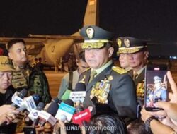 Presiden Prabowo Lepas Jenazah Tiga Prajurit TNI Gugur dalam Misi PBB di Lebanon