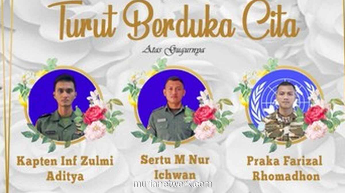 Tiga Prajurit TNI Gugur di Lebanon, Panglima Pastikan Hak Keluarga Terpenuhi