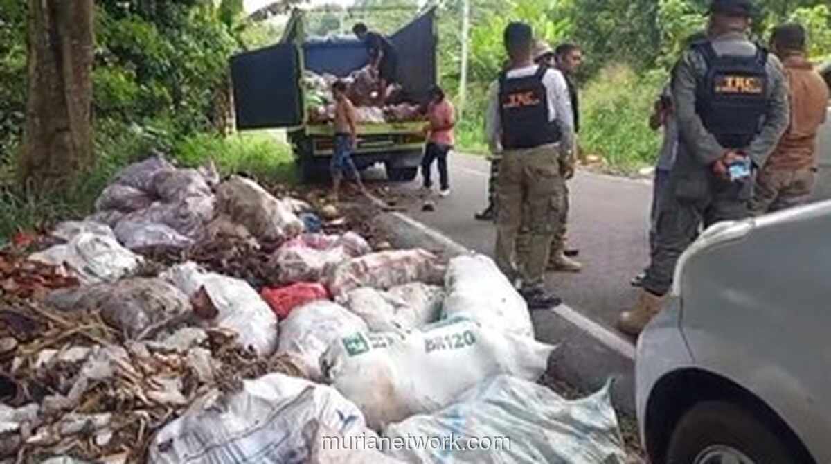Tiga Warga Pandeglang Diamankan Usai Buang Sampah Ilegal dari Jakarta dan Tangerang, Terancam Denda Rp 200 Juta