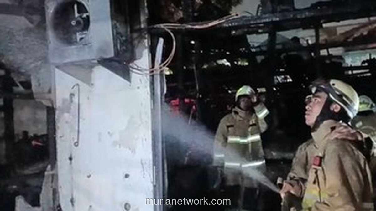 Kebakaran Hanguskan Empat Kios di Pulogebang, Tak Ada Korban Jiwa