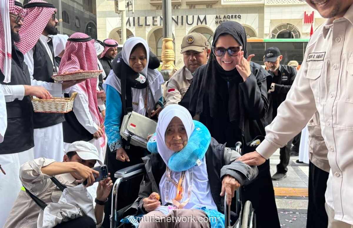 Gelombang Pertama Jemaah Haji Indonesia Tiba di Madinah, Mayoritas Lansia