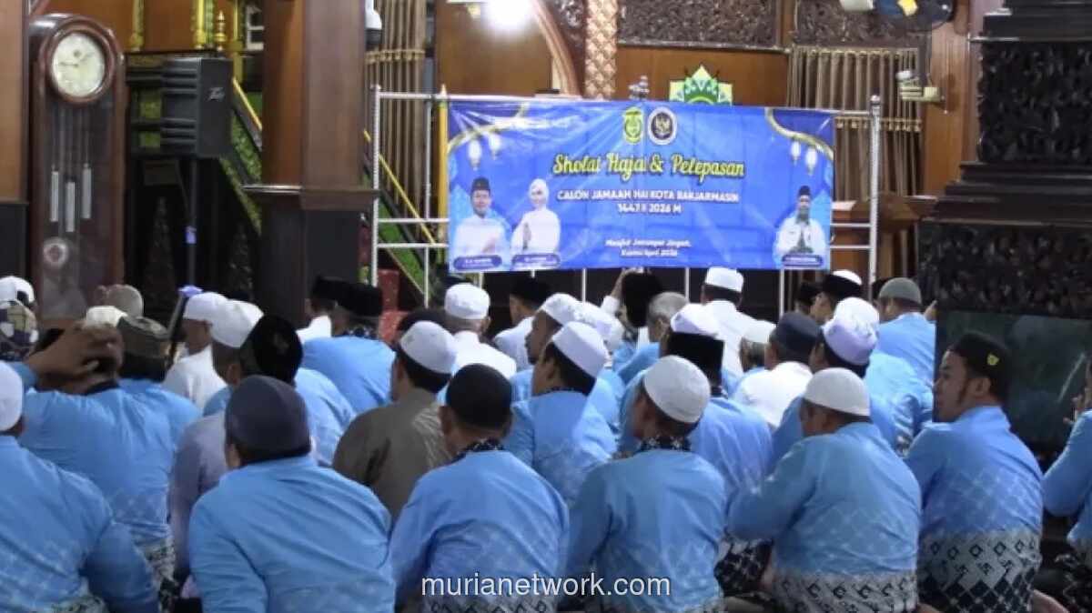 717 Jemaah Haji Banjarmasin Dilepas, Aksesibilitas Disabilitas dan Lansia Jadi Prioritas