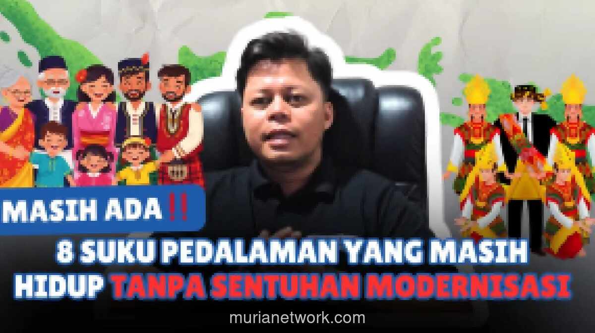 Delapan Suku di Indonesia Pilih Bertahan dengan Tradisi, Tolak Dunia Modern