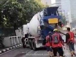 Perbaikan Jalan di Rasuna Said Sebabkan Macet Parah Menuju Mampang Prapatan