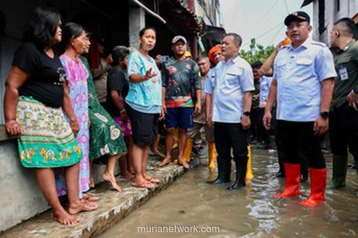 Gubernur Jateng Tinjau Langsung Banjir Karanganyar, Koordinasi Penanganan Darurat dan Jangka Panjang