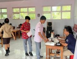 Polisi di Sitaro Jemput Bola Rekam Sidik Jari Pelajar demi Permudah Akses Layanan