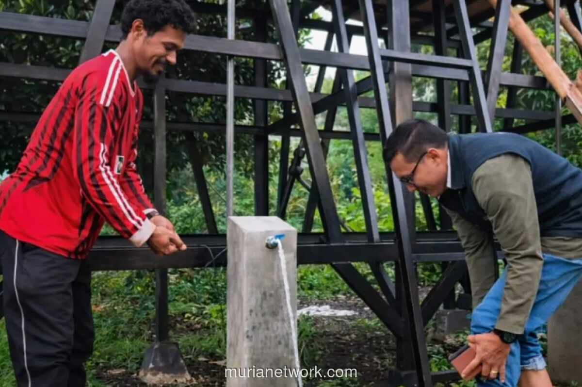 Program Air Bersih Perindo Ubah Hidup Warga di Dusun Watuliwung, Sikka