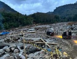 Jalan Darurat Wih Porak Putus Kembali Diterjang Hujan Deras