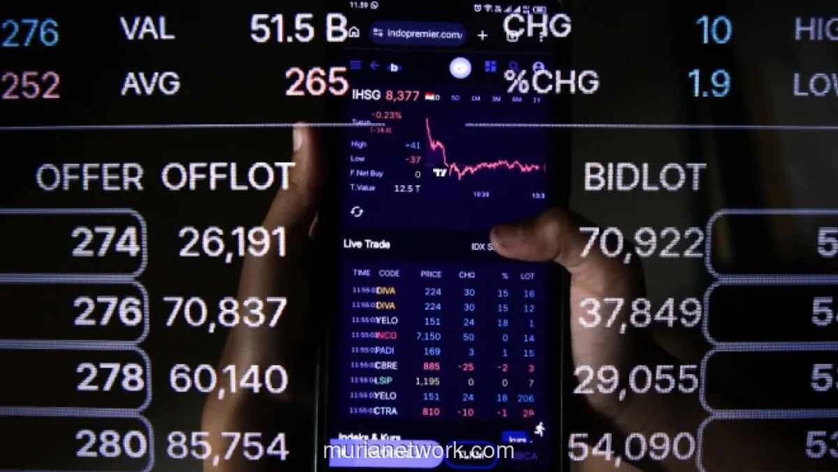 BEI Rilis Daftar Saham dengan Kepemilikan Sangat Terkonsentrasi