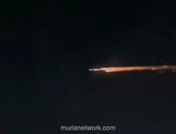 BRIN Konfirmasi Cahaya Misterius di Lampung Adalah Sampah Antariksa