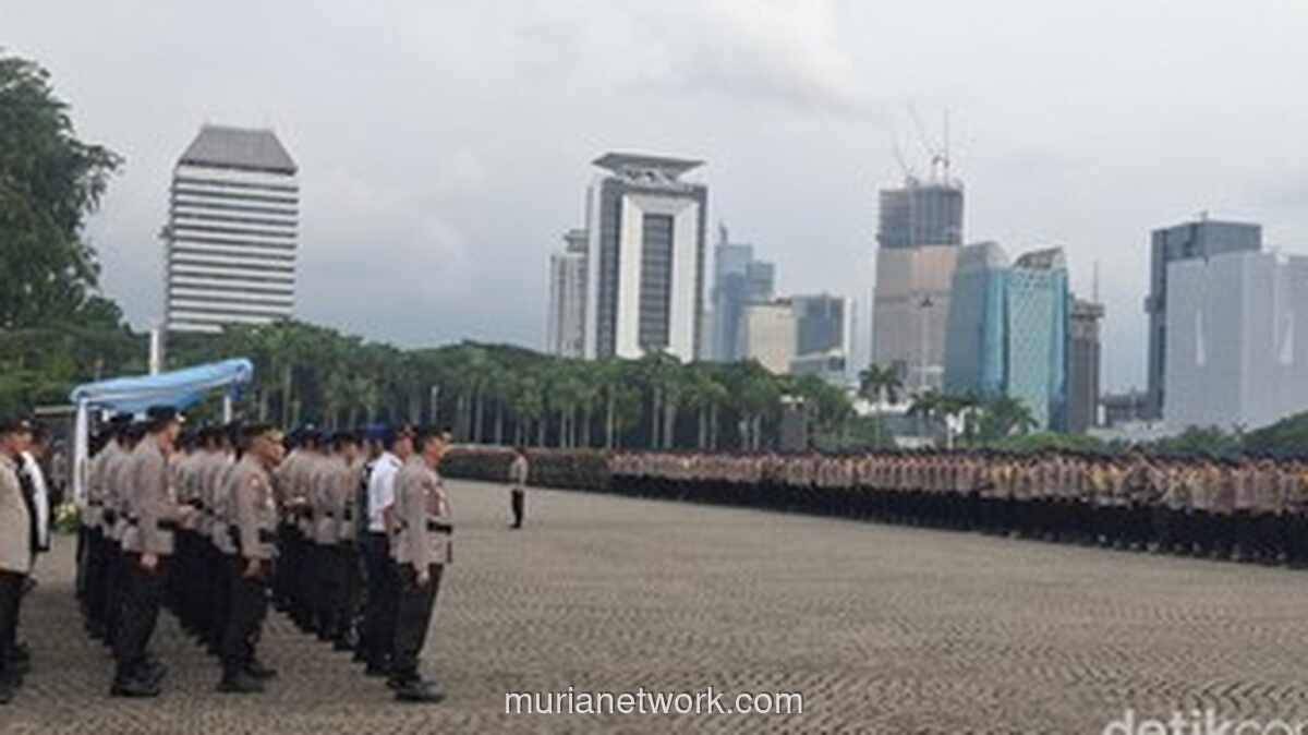 Polri-TNI Siagakan 24.980 Personel Gabungan Amankan May Day 2026 di Jakarta
