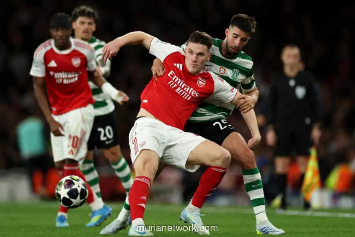 Arsenal Lolos ke Semifinal Liga Champions Meski Hanya Imbang Lawan Sporting