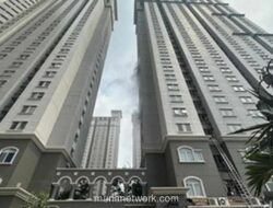Kebakaran Apartemen Mediterania, 19 Penghuni Dievakuasi