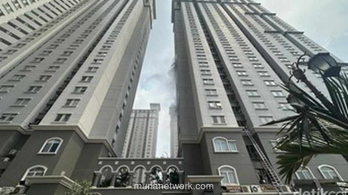 Kebakaran Apartemen Mediterania, 19 Penghuni Dievakuasi