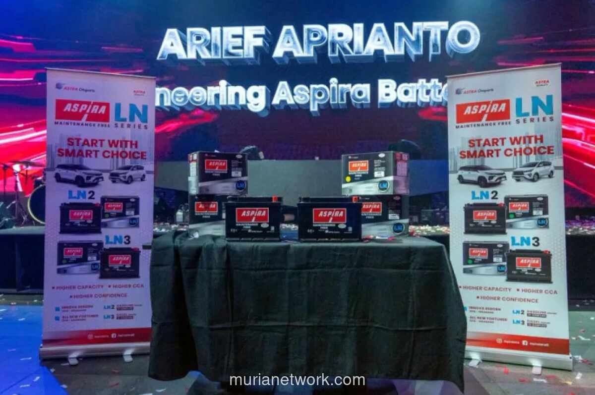 Aspira Luncurkan Aki Mobil LN2 dan LN3 untuk Kendaraan Modern