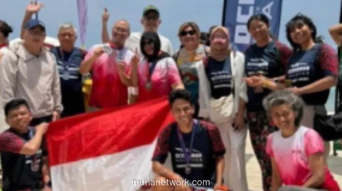 Atlet Renang Indonesia Raih Medali di Oceanman Maldives 2026