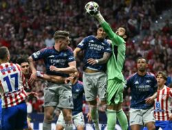 Atletico Madrid vs Arsenal Imbang 1-1 di Leg Pertama Semifinal Liga Champions