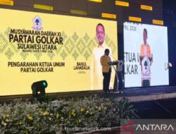 Bahlil Lahadalia Tegaskan Pentingnya Kekompakan di Musda Golkar Sulut