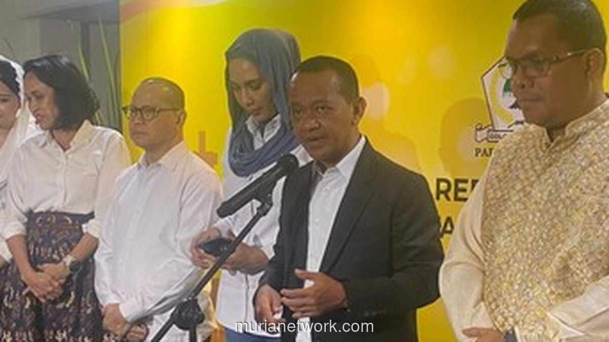 Bahlil Sebut Pembatasan Masa Jabatan Ketum Parpol Dua Periode Sudah Biasa di Golkar