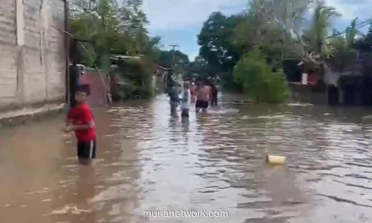 Banjir dan Longsor Landa Tujuh Titik di Jembrana, Ratusan Rumah Terendam