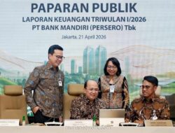 Bank Mandiri Catat Laba Rp15,4 Triliun di Kuartal I-2026, Kredit Tumbuh 17,4%