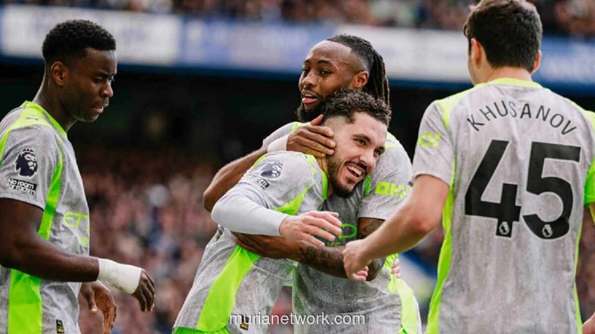 Manchester City Hajar Chelsea 3-0, Perketat Kejar Arsenal di Puncak Klasemen