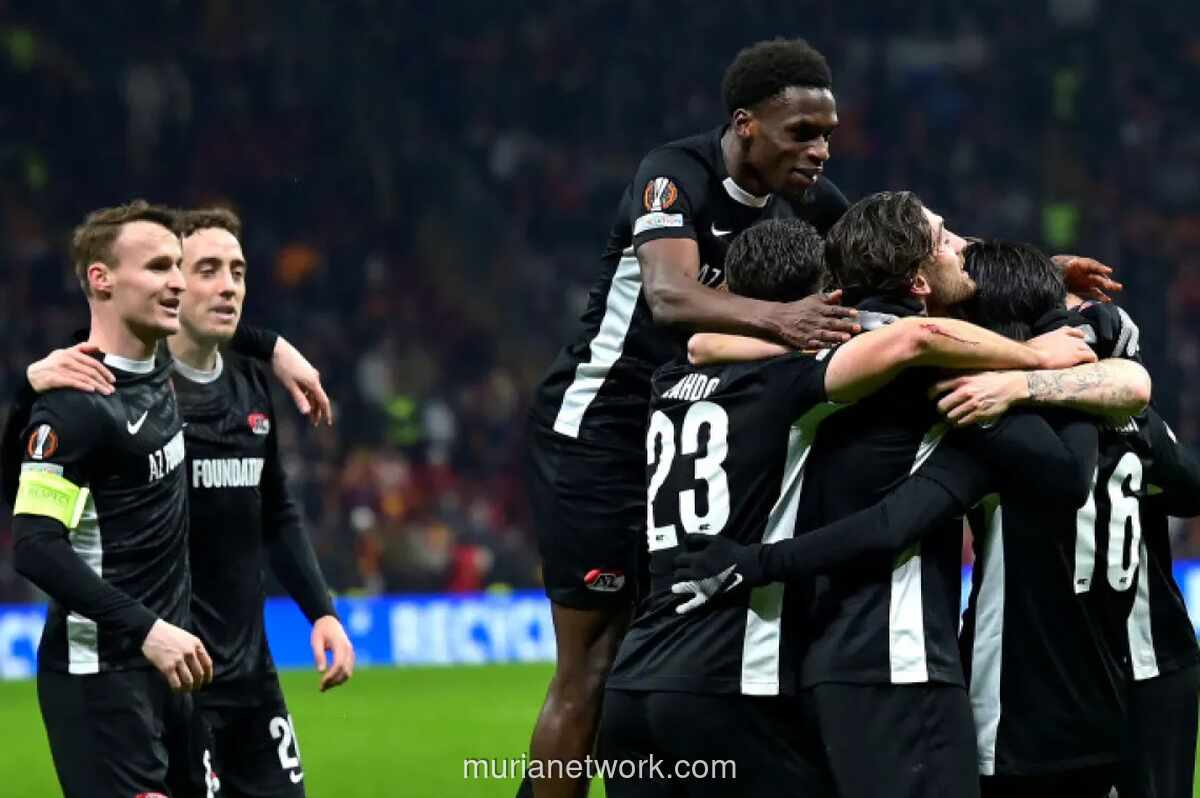 AZ Alkmaar Hancurkan NEC Nijmegen 5-1, Juara Piala Belanda