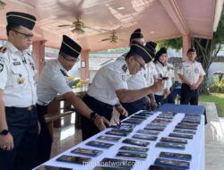 Lapas Gunung Sindur Tegaskan Komitmen Zero Halinar, Musnahkan 55 HP Ilegal