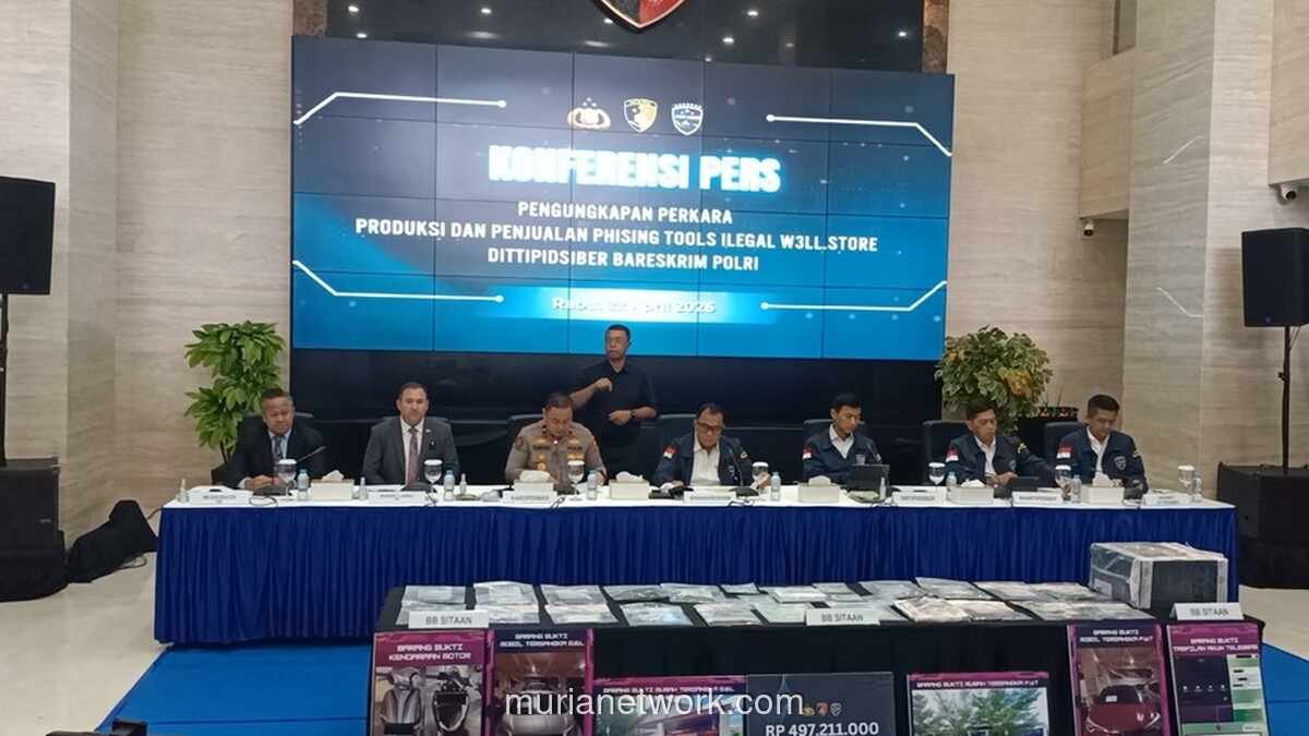 Bareskrim Ungkap Sindikat Penjual Alat Phising Rugikan Korban Rp 350 Miliar