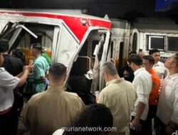 Evakuasi Lokomotif Argo Bromo Anggrek Tertunda Demi Selamatkan Korban Terjepit