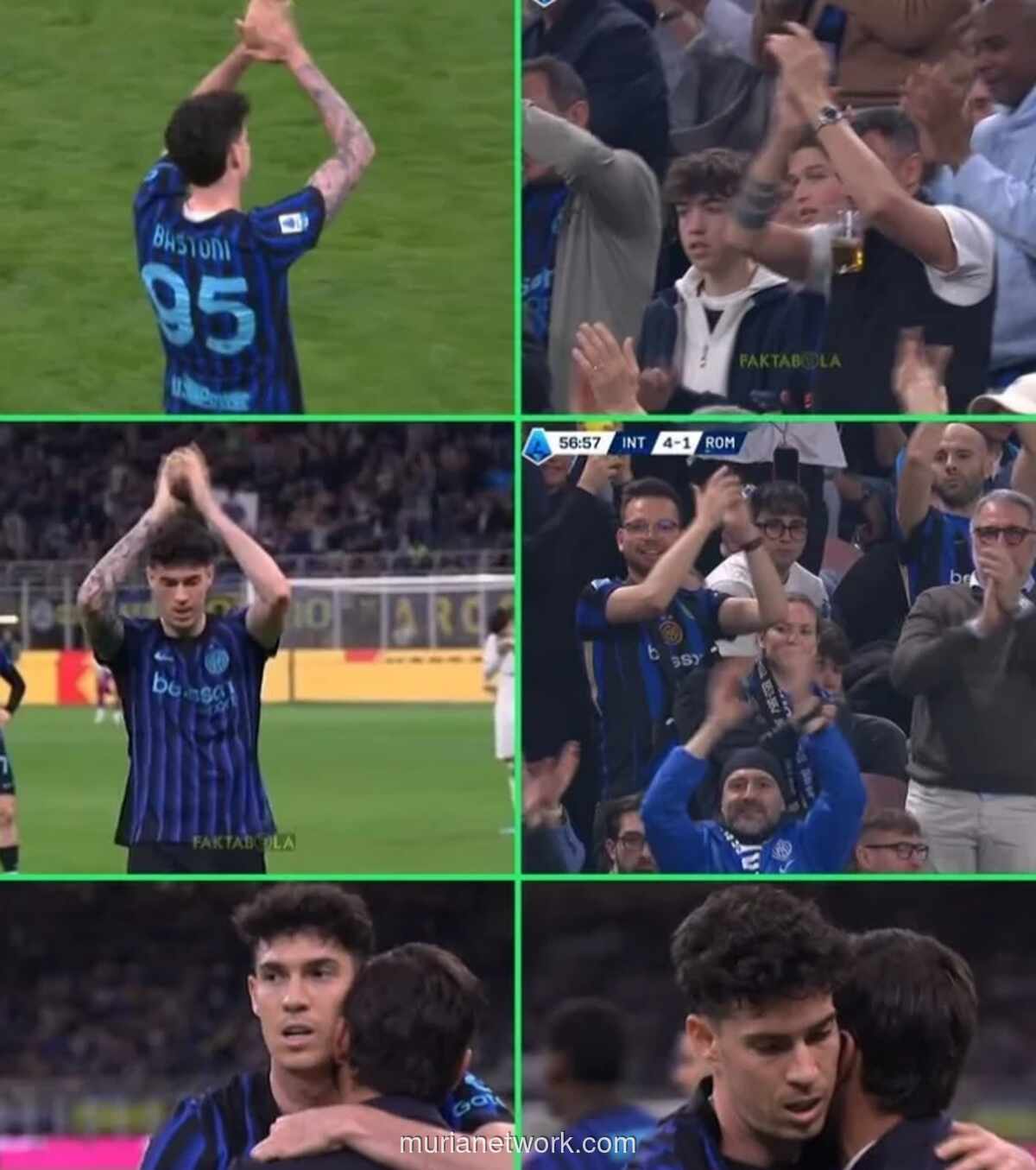 Standing Ovation dari Tifosi Inter untuk Bastoni di Tengah Sorotan Negatif