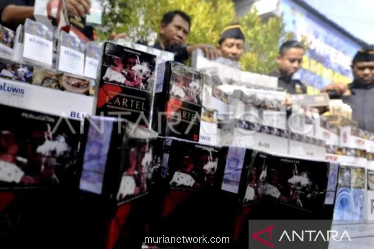 Bea Cukai Makassar Sita 17,9 Juta Batang Rokok Ilegal, Cegah Kerugian Negara Rp18 Miliar