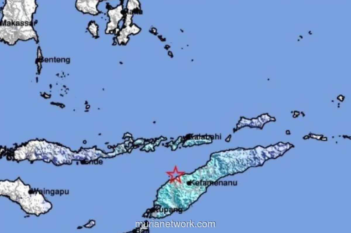 Gempa M5,7 Guncang NTT, BMKG Sebut Aktivitas Lempeng Indo-Australia Pemicu