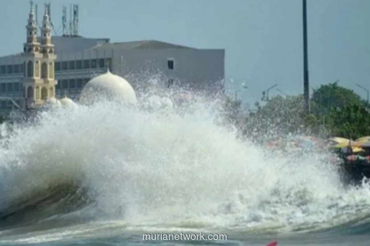 BMKG Peringatkan Gelombang Tinggi hingga 2,5 Meter di Perairan Sumut, Nelayan Diminta Waspada
