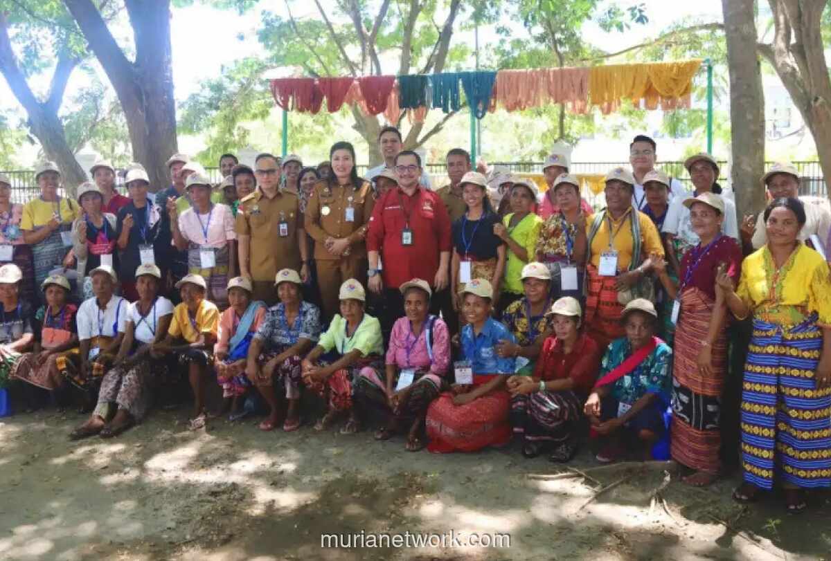 BNPP Gelar Pelatihan Tenun Ikat untuk Dongkrak Ekonomi Warga Perbatasan Belu